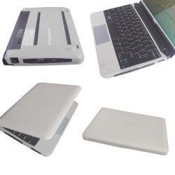 Skque Dell Mini 10 10V Clear Laptop Silicone Skin Case