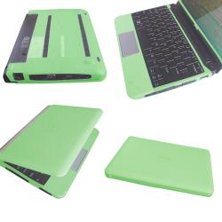 SKQUE Dell Mini 10/ 10V Green Laptop Silicone Skin Case