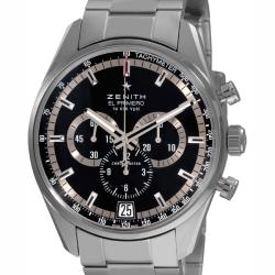 Zenith Men's 'El Primero' Stainless Steel Chronograph Watch