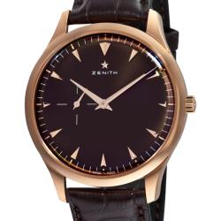 Zenith Men's 'Elite' Rose Gold Automatic Watch