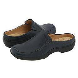 Softspots Siya Arcadia Navy Leather Slip-ons (Size 5.5)