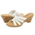 Softspots Sybil White Sandals