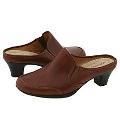 Softspots Marci Medium Brown Leather Slip-ons
