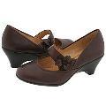 Softspots Women's Aster Mahogany Leather Pumps