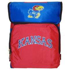 North Pole Kansas Jayhawks 18-can Cooler