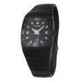 Rado Men's 'Sintra' Black Ceramic Date Quartz Watch