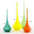 Genie Tangerine Vases (Pack of 4)