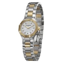 Baume & Mercier Women's 'Riviera' Steel and Gold Quartz Watch