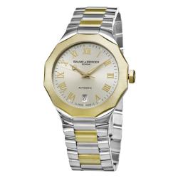 Baume & Mercier Men's 'Riviera' Steel and Gold Automatic Date Watch