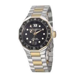 Baume & Mercier Men's 'Riviera' Steel and Gold Automatic Date Watch