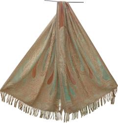 Peach Couture Reversible Paisley Pashmina