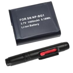Battery/ Camera Lens Cleaning Pen for Sony CyberShot NP-BG1