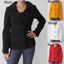 Ci Sono by Adi Junior's Toggle Button Hooded Coat