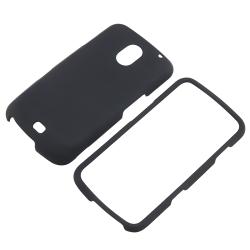 Black Snap-on Rubber Coated Case for Samsung Galaxy Nexus i515