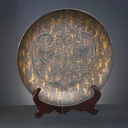 Antique Bronze Decorative Plate