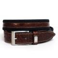 Nike Tiger Woods G-flex Canvas with Croco Overlay Leather Belt