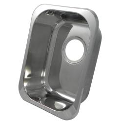 DeNovo Polished Nickel Rectangular Bar Sink