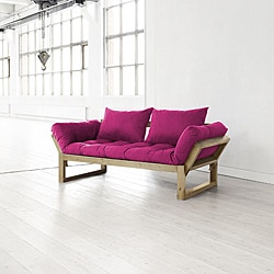 Fresh Pink Edge Futon