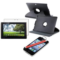 Leather Case/ Anti-glare LCD Protector/ Stylus for Asus EEE Pad Tablet