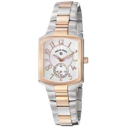 Philip Stein Women's 'Signature' Two Tone Stainless Steel Watch
