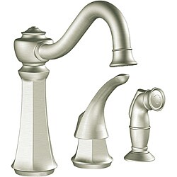 Moen 7065CSL Vestige One-Handle High Arc Classic Stainless Kitchen Faucet