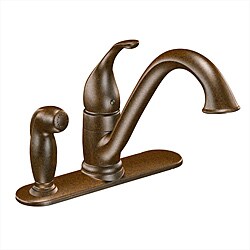 Moen 7835ORB Camerist One-Handle Low Arc Oil Rubbed Bronze Kitchen Faucet