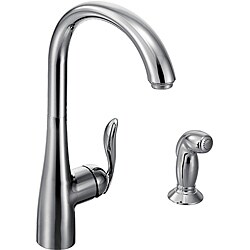 Moen Arbor One-handle High Arc Chrome Kitchen Faucet