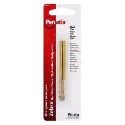 Penatia Generic Zebra Ballpoint Pen Refills (Pack of 6)