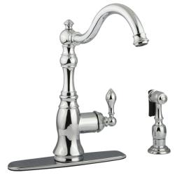 American Classic Chrome Single-handle Kitchen Faucet