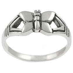 Sterling Silver Butterfly Ring