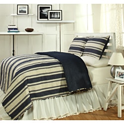 Canon Blue 3-piece Quilt Set