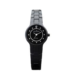 Skagen Women's Ceramic Black Dial Watch