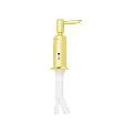 Polished Brass Rounded Soap Dispenser/ Air Gap Combo