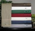 Egyptian Cotton 400 Thread Count Solid Hem Striped Pillowcase Set