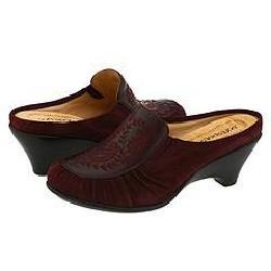 Softspots Women's Aurora Burgundy Leather/ Suede