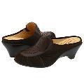 Softspots Aurora Brownwood Leather/Chocolate Suede Slip-ons
