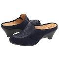 Softspots Women's Aurora Navy Leather/ Suede Slip-ons