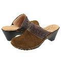 Softspots Women's Laana Mogano Suede/ Weathered Slip-ons