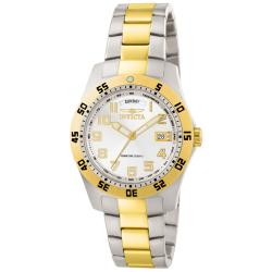Invicta Men's Invicta II White Dial Two-tone Stainless Steel Watch