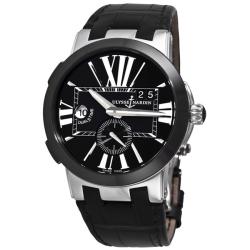 Ulysse Nardin Men's 'GMT' Stainless Steel Dual Time Watch