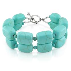 Sterling Silver Turquoise Bracelet