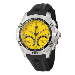 Tag Heuer Men's 'Aquaracer' Stainless Steel and Rubber Kinetic Watch