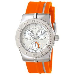 Invicta Women's Wildflower Orange Rubber Watch