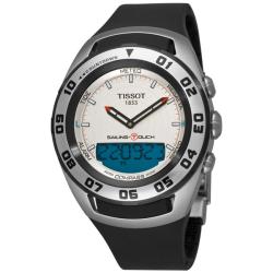 Tissot Men's 'Sailing-Touch' Silver Face Multifunction Watch