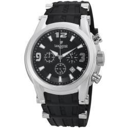 Lancaster Italy Men's Bongo Black Dial Watch
