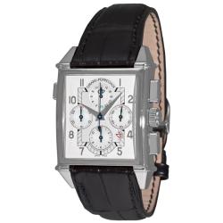 Girard-Perregaux Mens 'Vintage 1945 GMT' White Gold Chronograph Watch