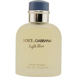 Dolce & Gabbana 'D & G Light Blue' Men's 4.2 oz Eau de Toilette Tester Spray