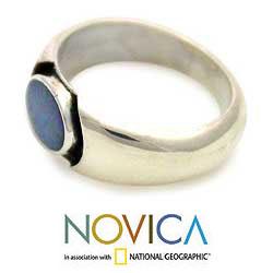 Sterling Silver 'Dreams' Opal Ring (Indonesia)