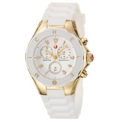 Michele Women's 'Tahitian Jelly Beans' White Silicon Quartz Watch