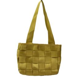 Recycled Seatbelt Beige Porsche Handbag (India)